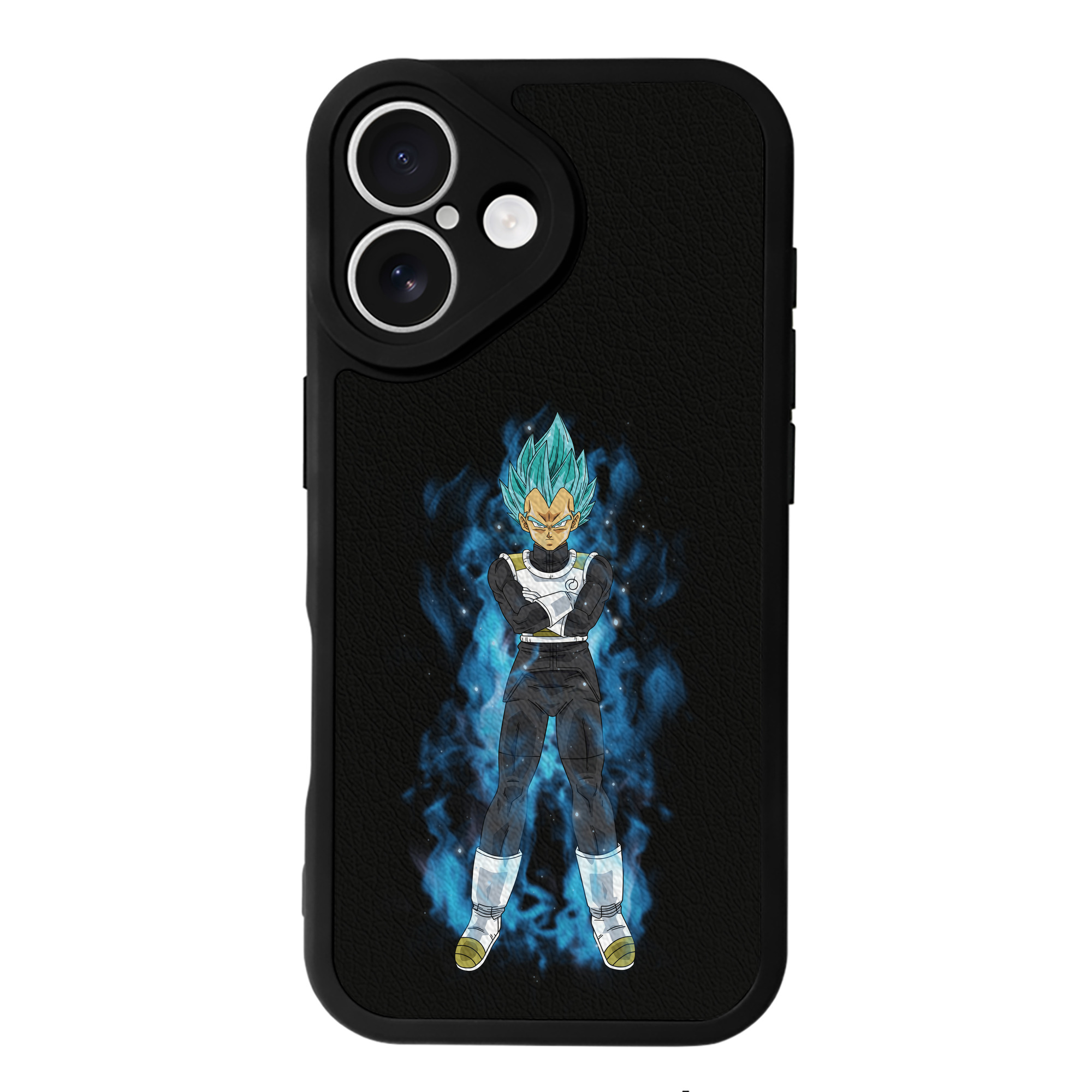 （画像用） ドラゴンボール ベジータ四世（Bejīta Yonsei）DRAGON BALL Vegeta IV 【iPhone 16シリーズ対応】シリコンスマホケース（レザー調） 材質：シリコン